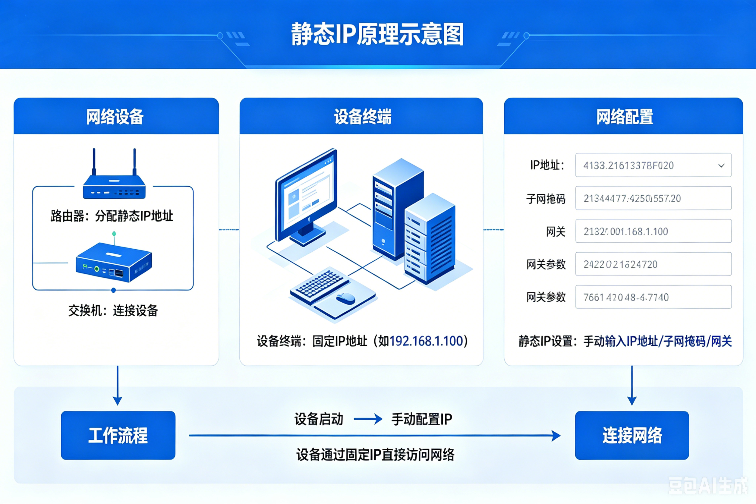 静态代理IP的原理？带你了解静态代理IP